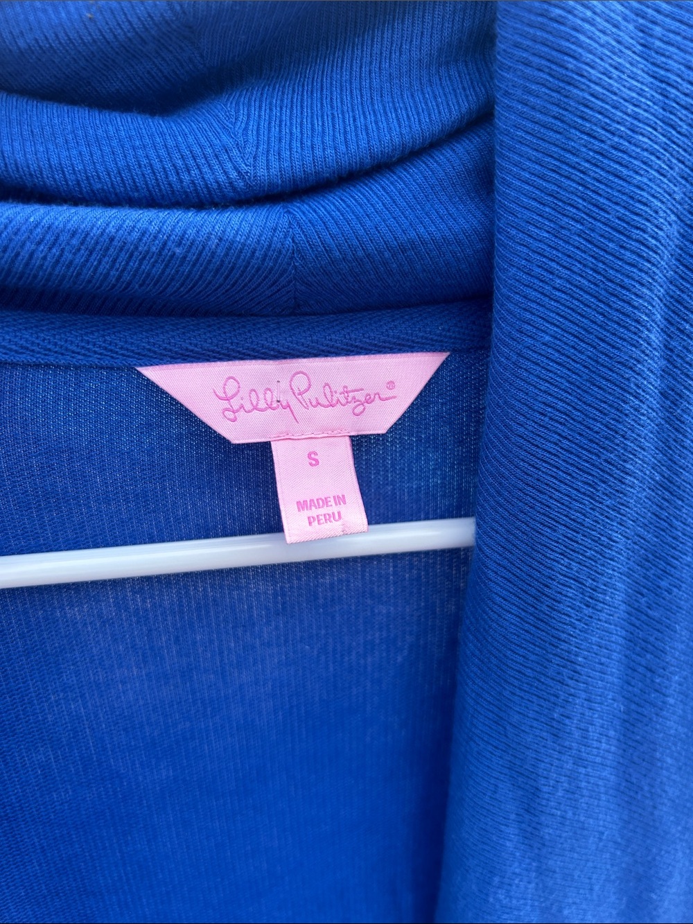 Lilly Pulitzer Royal Blue Knit Cardigan